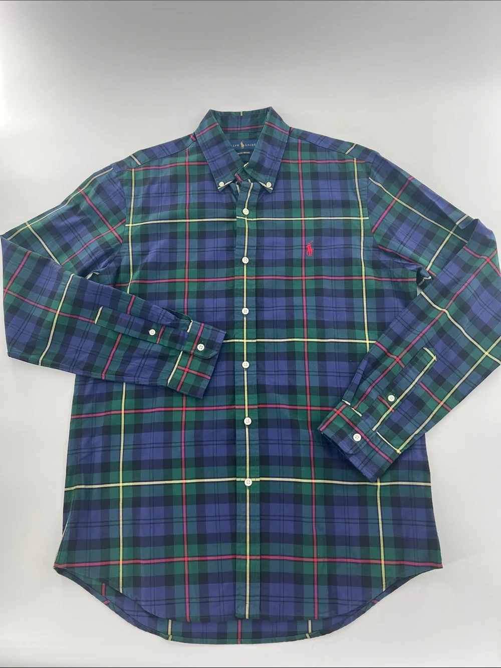 Polo by Ralph Lauren Stretch Oxford Tartan Button-Down Shirt